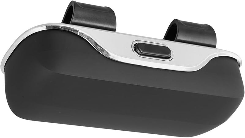 Black Car Sun Visor Sunglasses Holder Organizer With Scratch Protection - Image 3